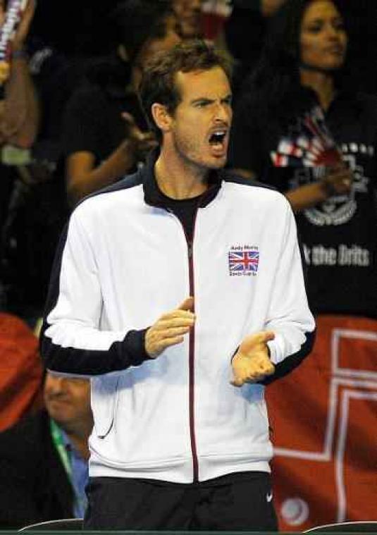 Andy Murray speelt niet tegen Frankrijk in Davis Cup