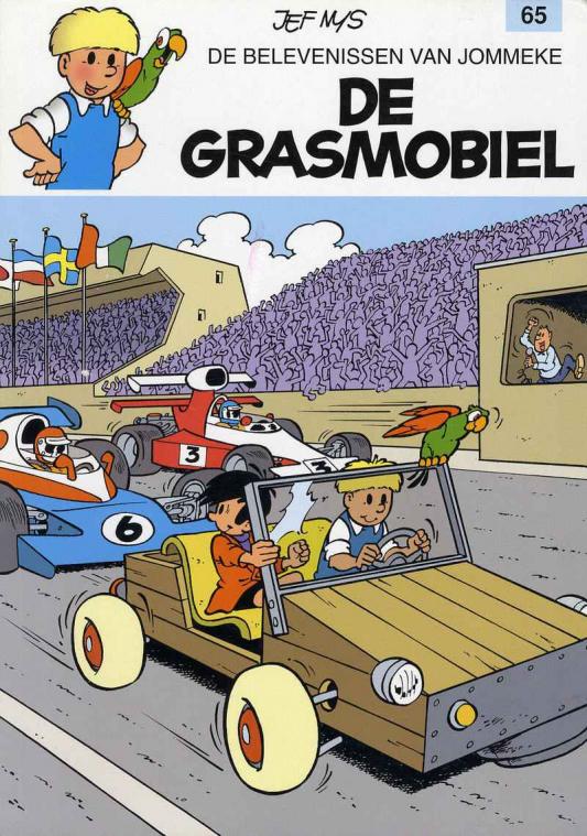 UGent wil grasmobiel van Jommeke tot leven brengen