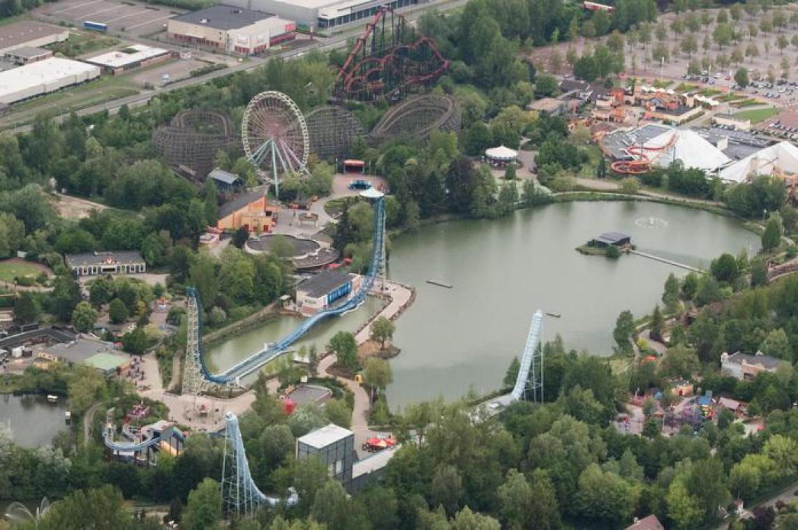 Bevers bedreigen de veiligheid van rollercoaster in Walibi