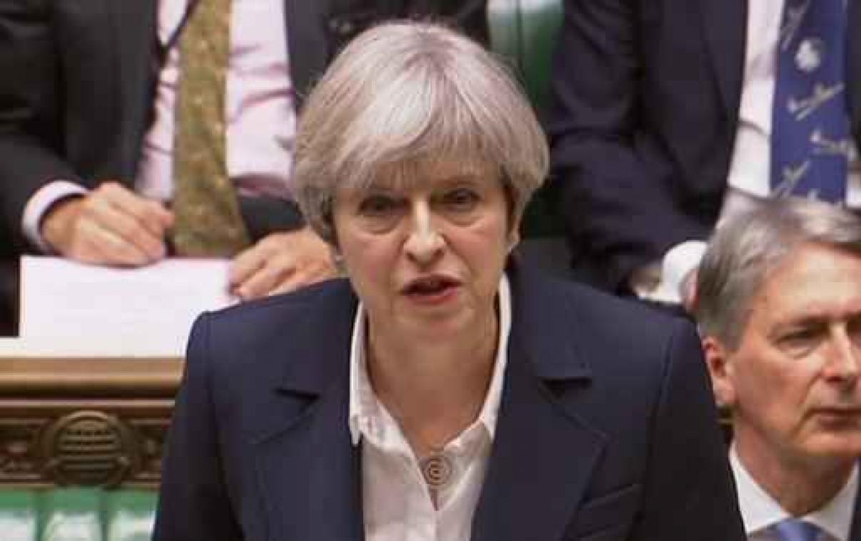 Theresa May: "Er is geen weg terug"