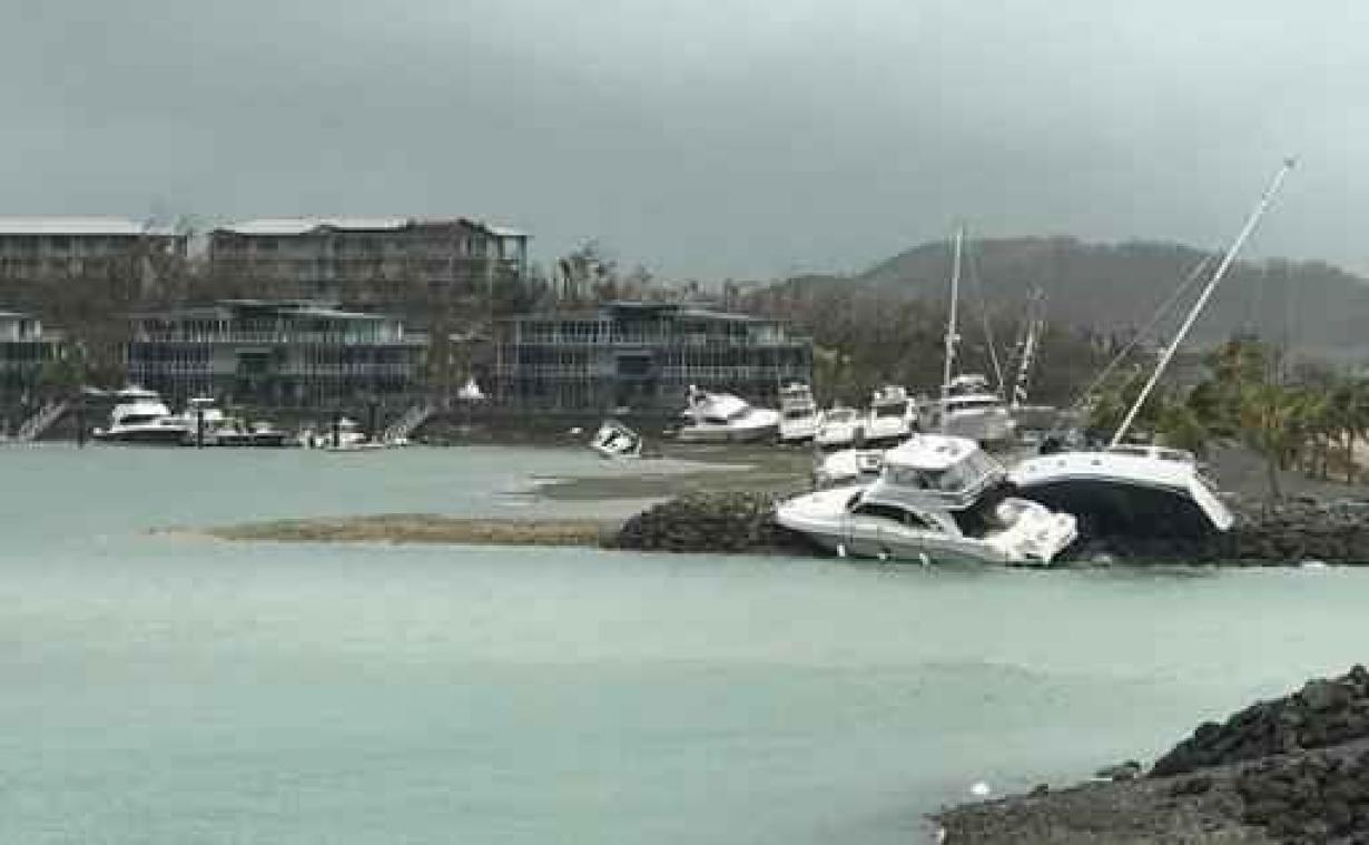 Omvang schade door orkaan Debbie in Australië nog niet duidelijk
