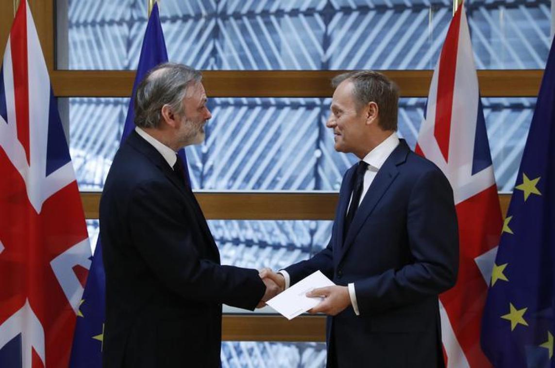 Startschot voor brexit gegeven