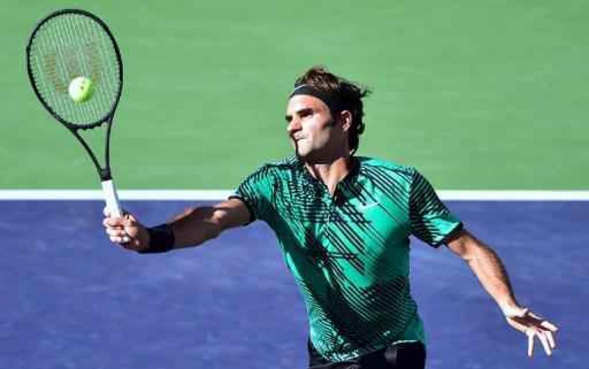 ATP Miami - Roger Federer voorbij Tomas Berdych naar laatste vier, Tsjech laat twee matchballen liggen