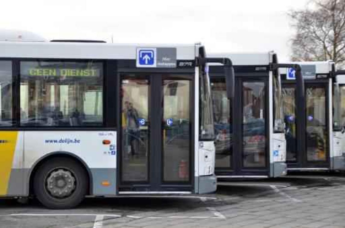 Busverkeer verstoord in grote delen van Vlaams-Brabant