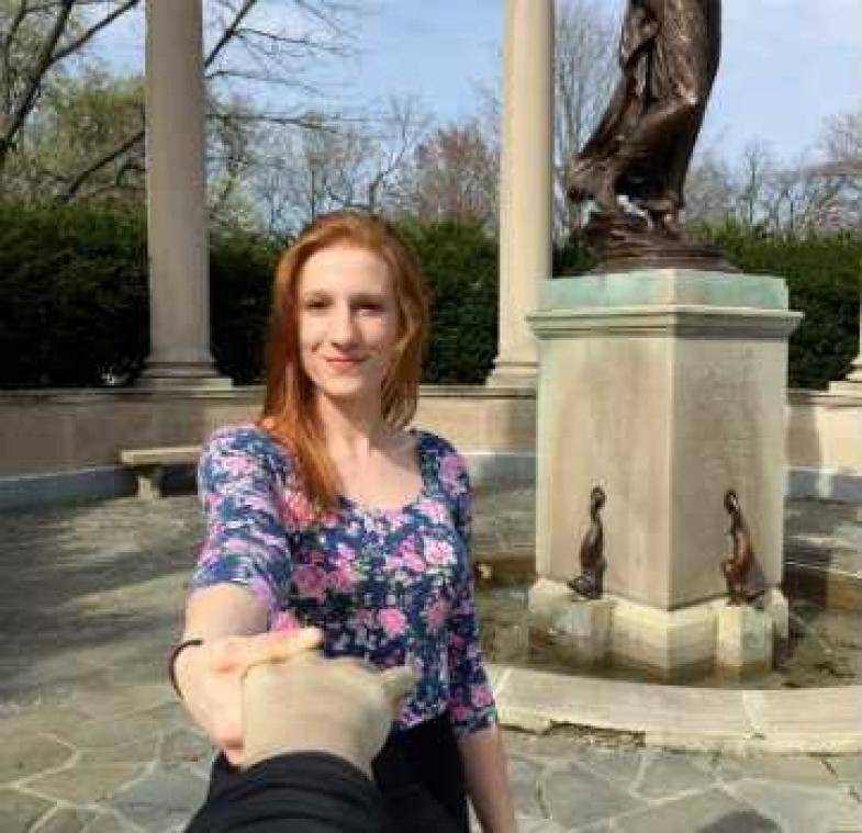 Selfie arm neemt eenzaamheid weg
