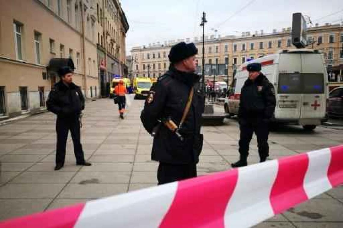 Ontploffing Sint-Petersburg - Alle metrohaltes in Sint-Petersburg gesloten