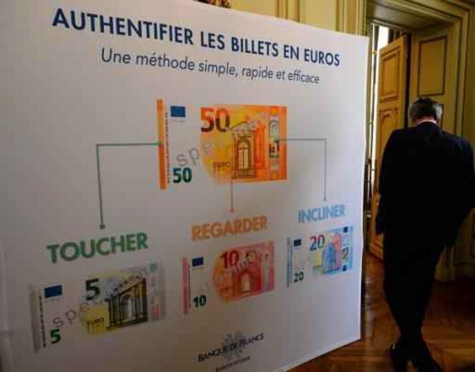 Nieuw 50 eurobiljet een stevige kluif voor valsmunters