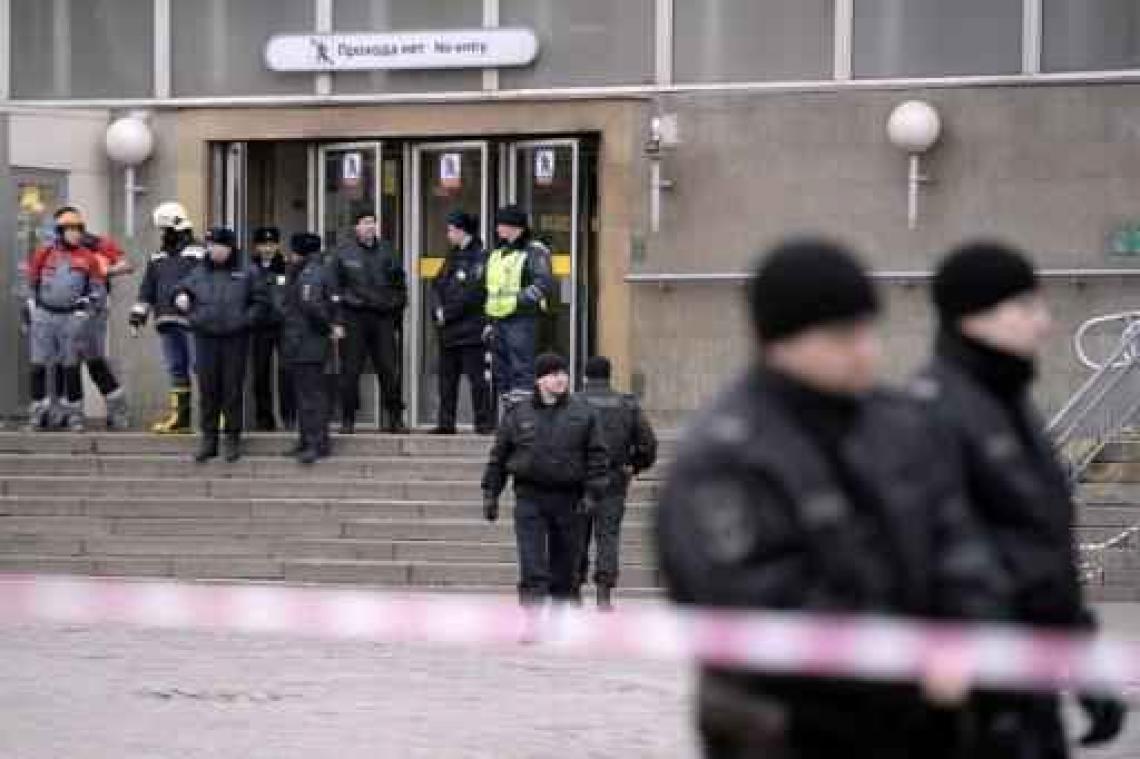 Ontploffing Sint-Petersburg - Twee verdachten gezocht bij ontploffing Sint-Petersburg