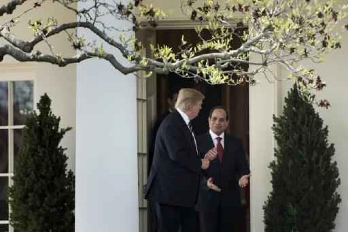 Trump en al-Sisi willen samen terreur bestrijden