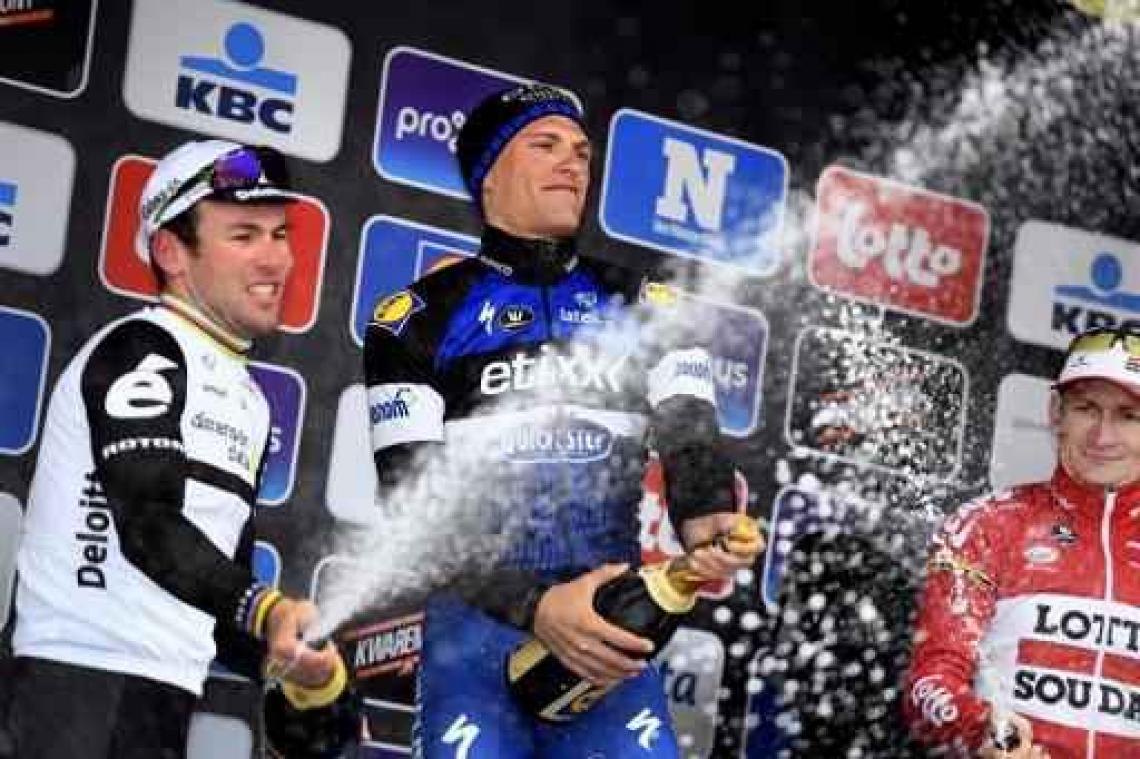 105e Scheldeprijs is eerbetoon aan Tom Boonen