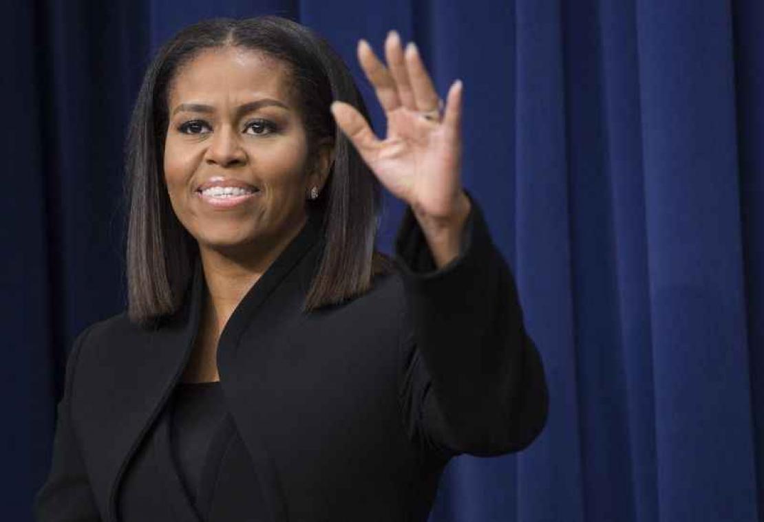 Michelle Obama krijgt lof voor kapsel