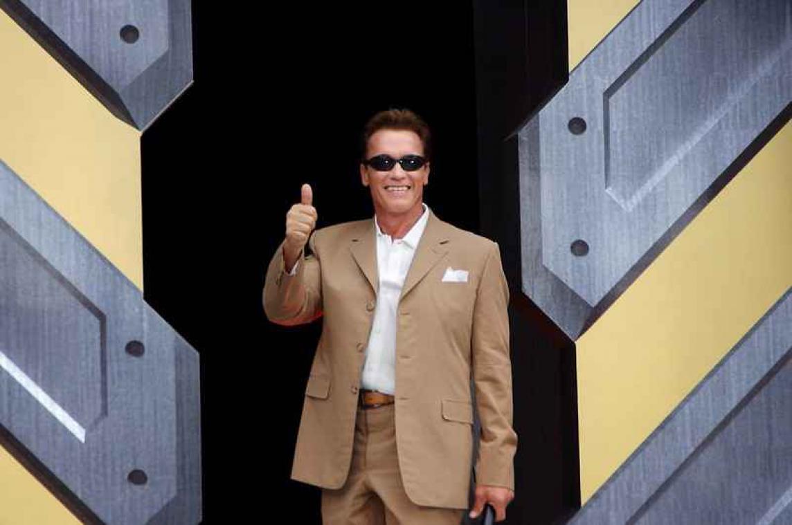Schwarzenegger is Terminator nog niet beu
