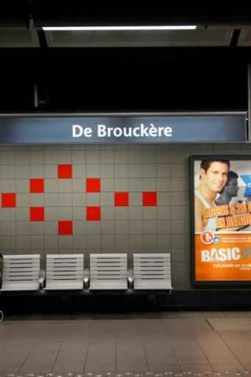 Steekpartij aan metrostation De Brouckère: 32-jarige man gewond aan been