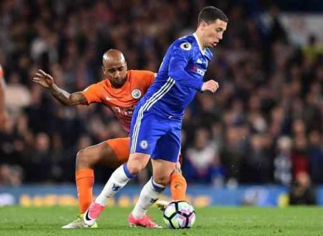 Belgen in het buitenland - Eden Hazard bederft met twee goals comeback van Vincent Kompany