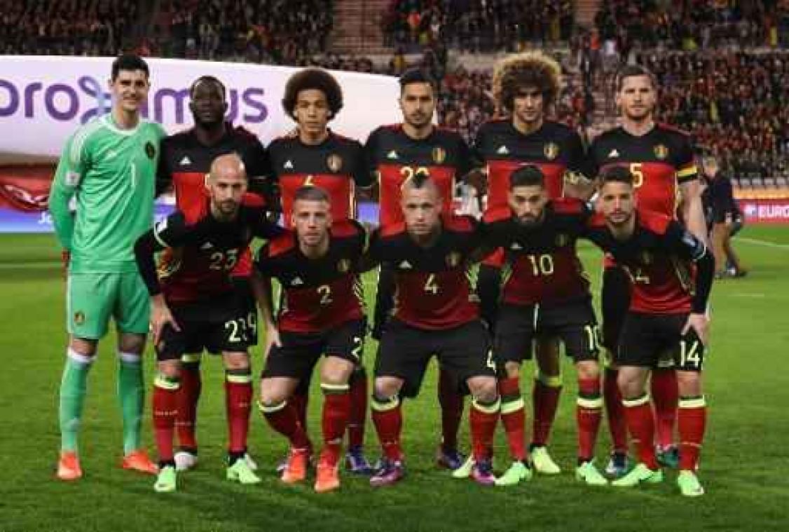 België zakt van vijfde naar zevende plaats op FIFA-ranking