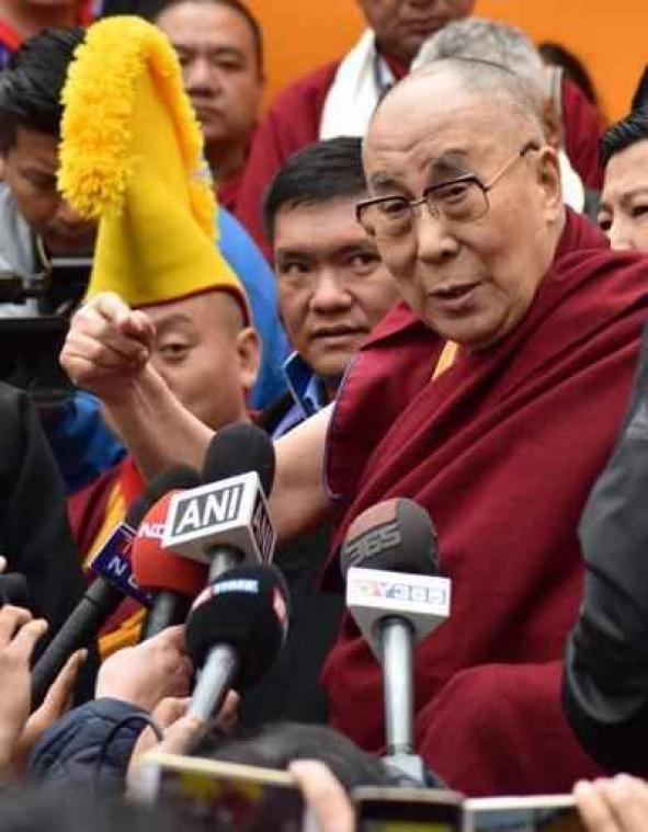 Dalai lama doet spanningen tussen India en China opnieuw oplopen