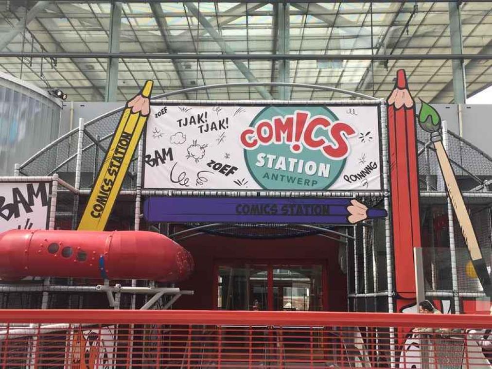 Comics Station zwaait deuren open in Antwerpen-Centraal