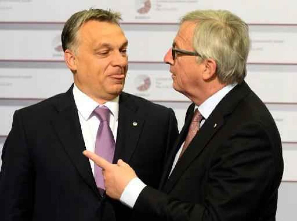Juncker kapittelt Hongaarse premier Orban