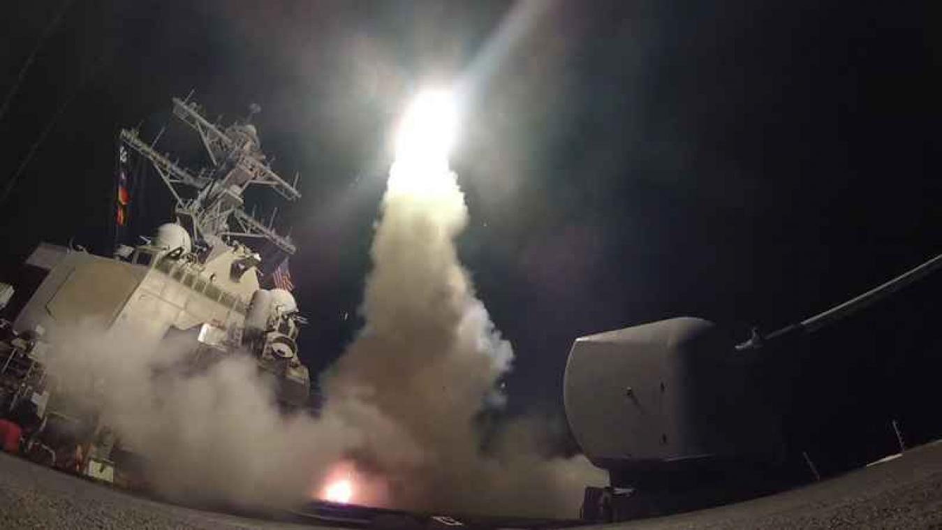 VS voeren aanval uit tegen Syrische regeringsdoelwitten