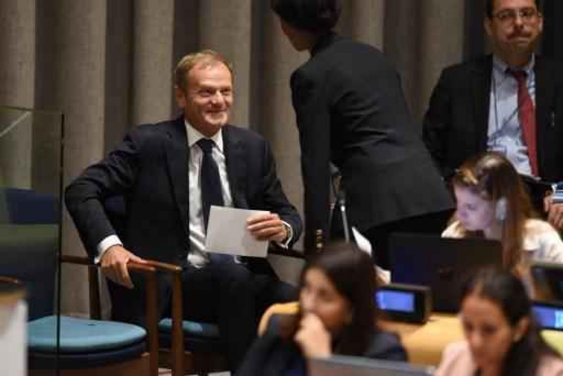 Tusk: "Verenigde Staten tonen noodzakelijke vastberadenheid"