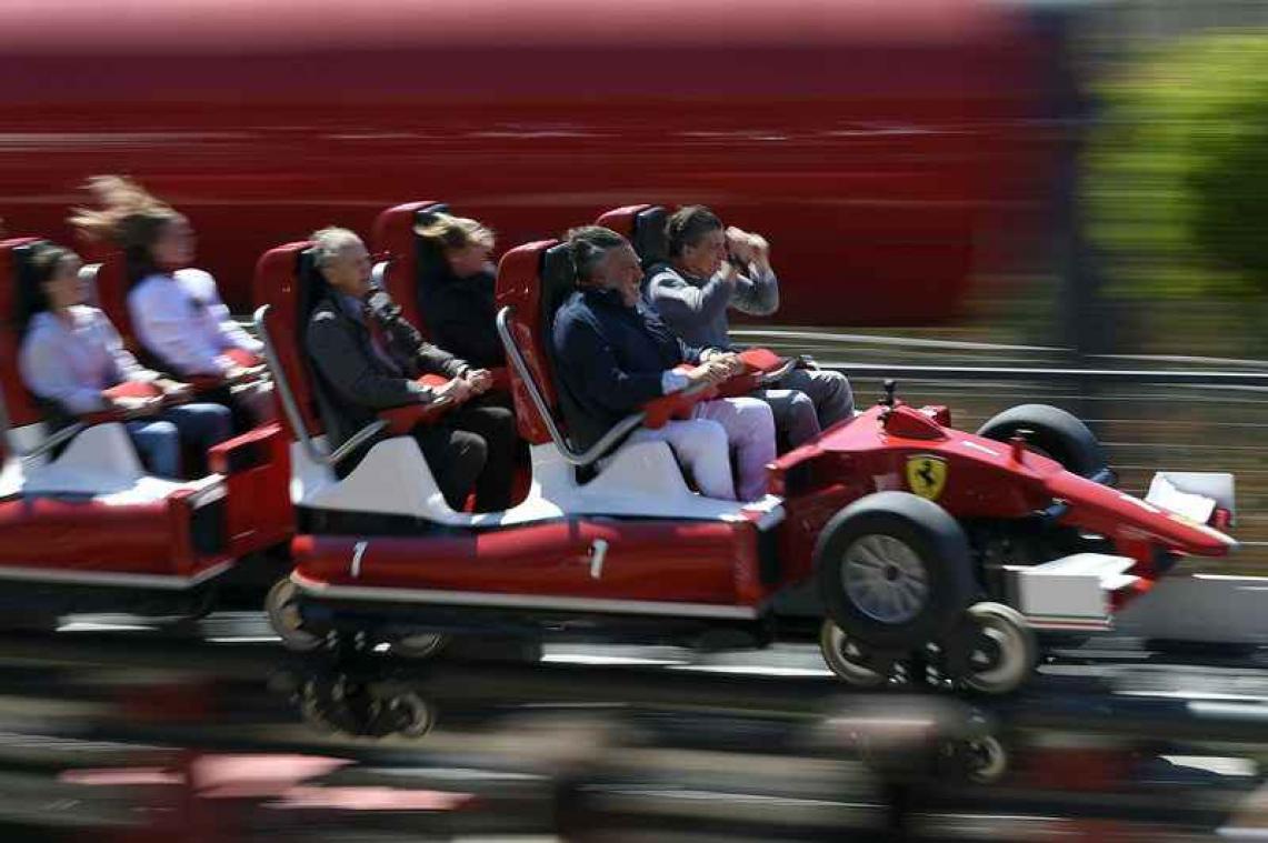 Ferrari Land opent snelste én hoogste achtbaan van Europa