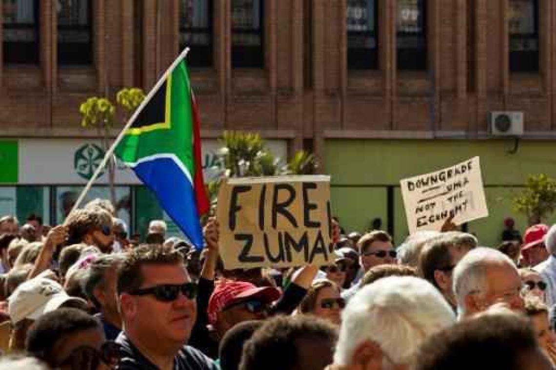 Tienduizenden Zuid-Afrikanen vragen ontslag president Zuma