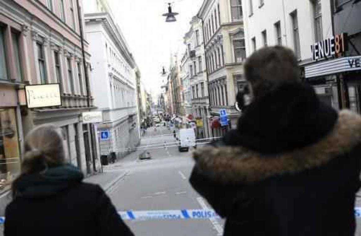 Aanslag Stockholm: Eén dode en 15 gewonden