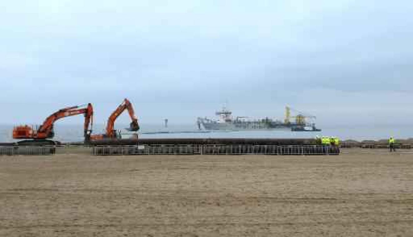 Kust bijna volledig hersteld van stormschade
