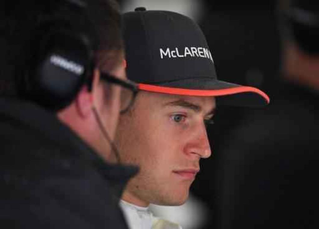 F1 - GP van China - Stoffel Vandoorne (McLaren-Honda) moet opgeven