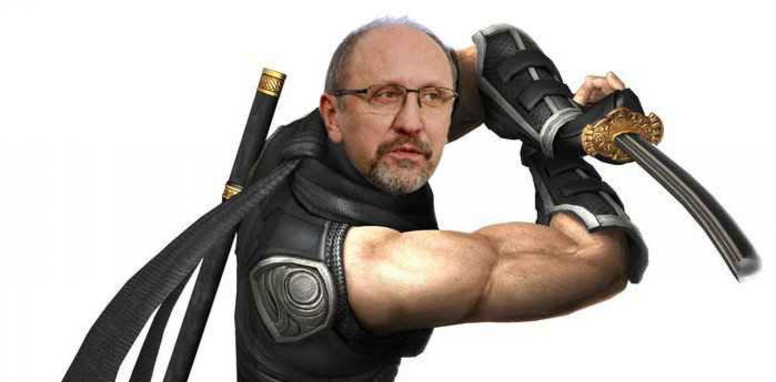 Vandaag is het Ninja-Dag: Watch out Jean-Marie!