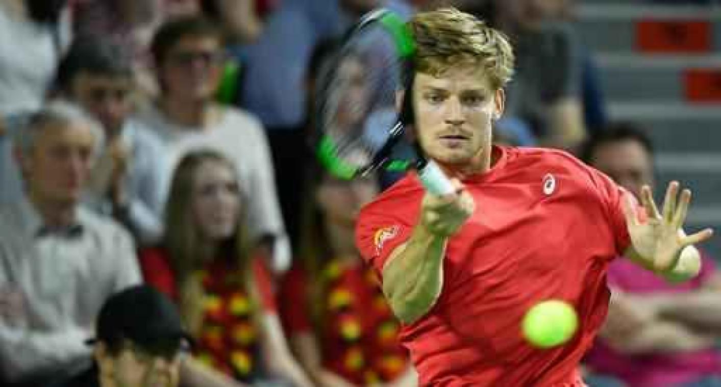 Davis Cup - Goffin schuift Australië favorietenrol door in halve finale