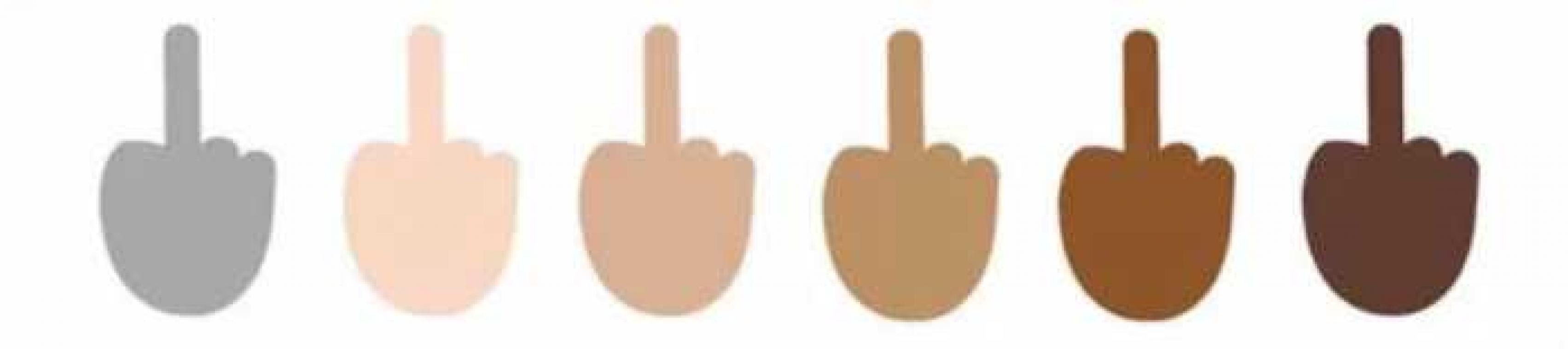 Windows 10 introduceert de middenvinger als emoji