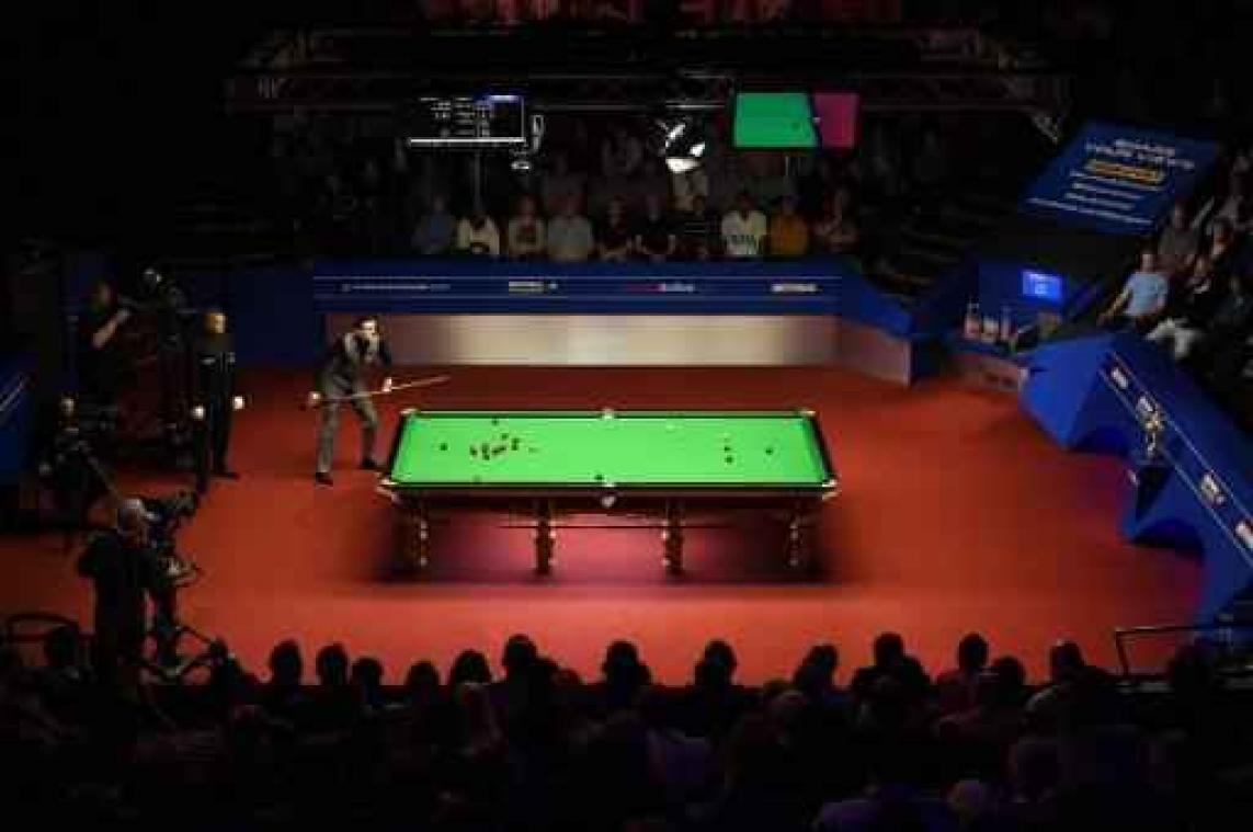 WK snooker - Luca Brecel mag voor tweede keer naar Crucible