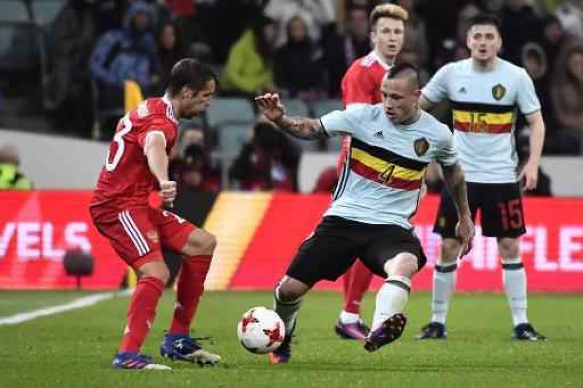Rode Duivels oefenen in Brussel tegen Tsjechië