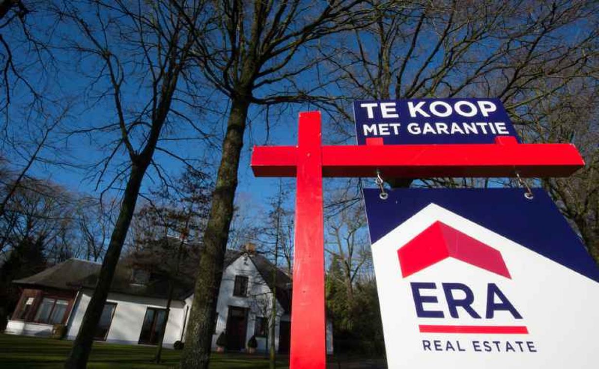 Vastgoedprijzen gaan in dalende lijn