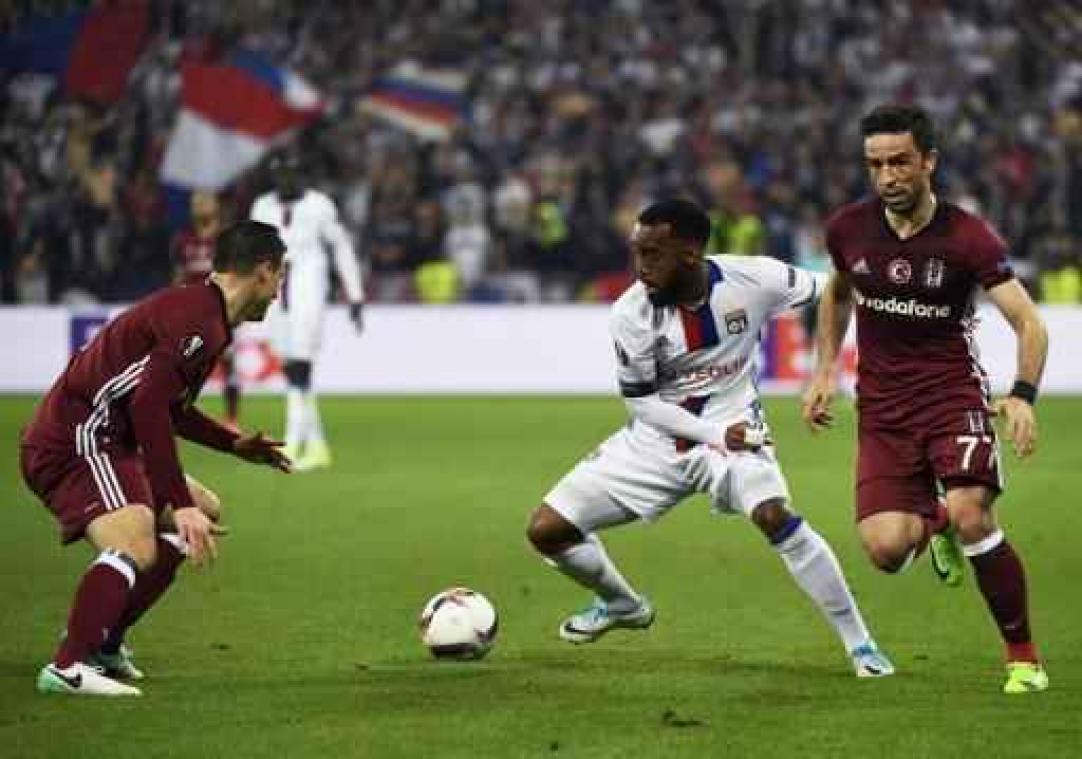 Europa League - Lyon pakt in slotfase de zege tegen Besiktas