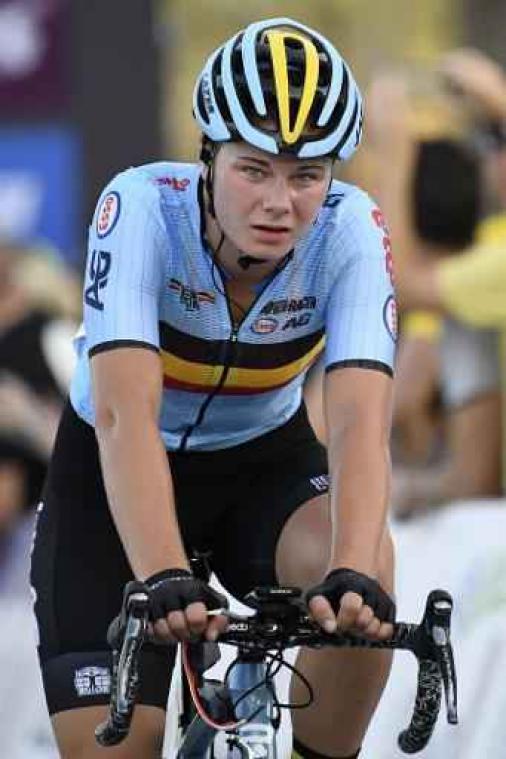 WK baanwielrennen - Lotte Kopecky zesde in omnium