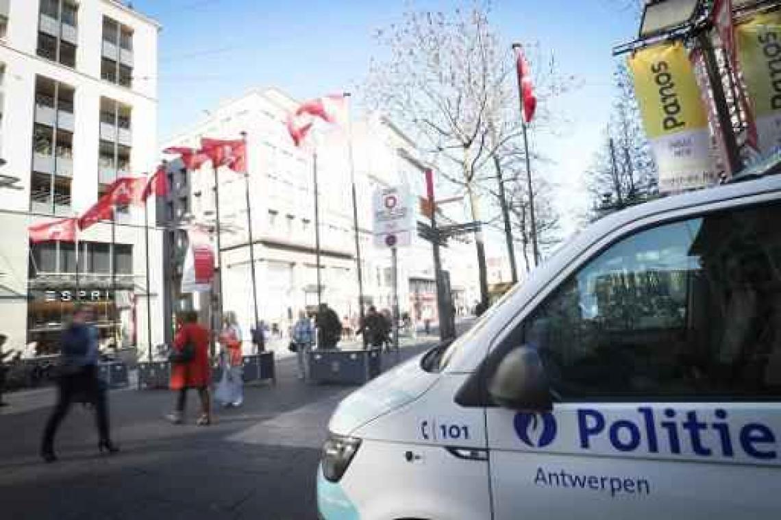 Geregistreerde criminaliteit in Antwerpen daalt met vier procent