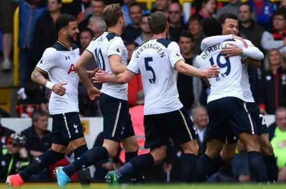 Dembélé helpt Tottenham met eerste doelpunt dit seizoen aan vlotte zege tegen Bournemouth