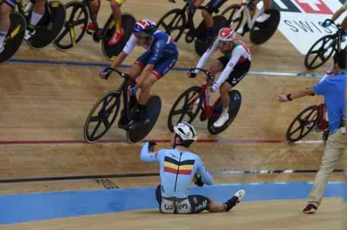 WK baanwielrennen - Lindsay De Vylder twaalfde in omnium, goud voor Fransman Benjamin Thomas