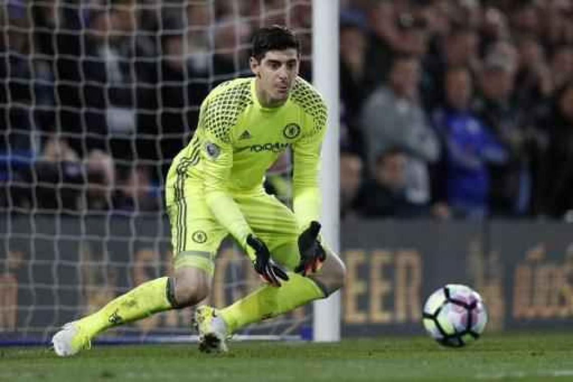 Chelsea speelt zonder Courtois op Old Trafford