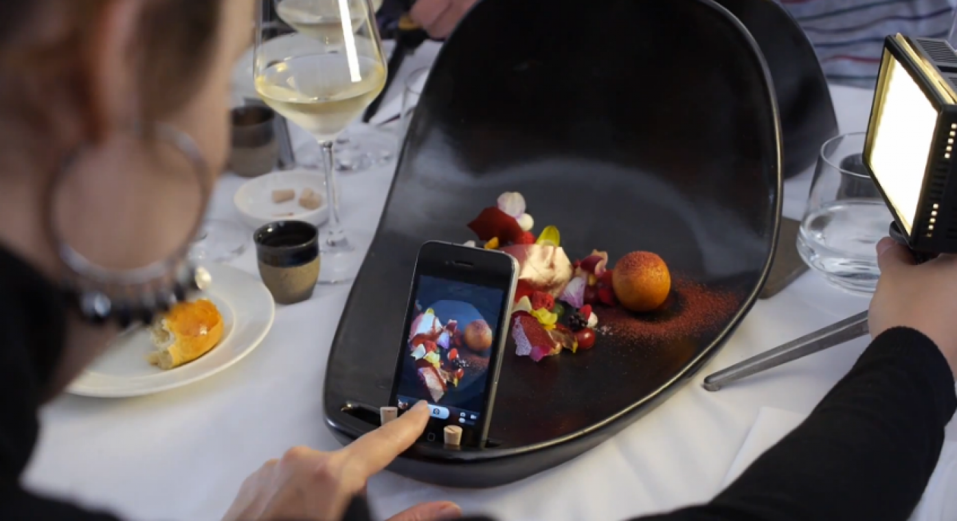 Deze borden zorgen voor perfecte Instagram-foto's van je eten