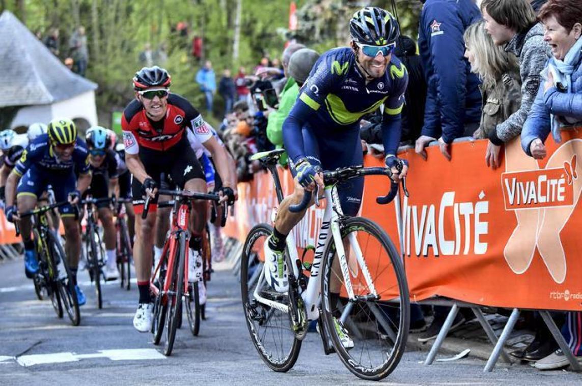 Valverde wint zijn vijfde Waalse Pijl