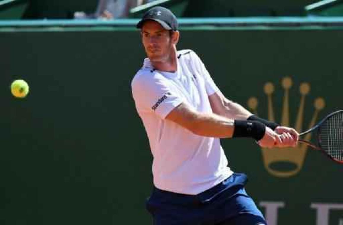 Andy Murray gaat onderuit in achtste finales Monte Carlo