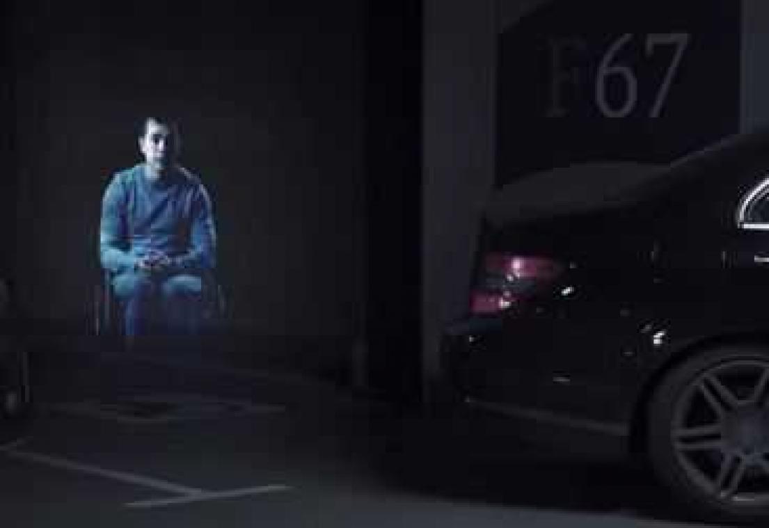 Rusland gebruikt hologram om parkeerplaatsen voor mensen met een handicap te beschermen