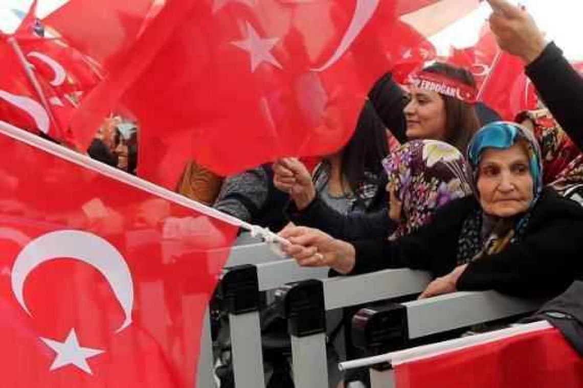 Turken keren België de rug toe