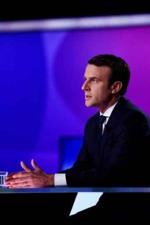 Macron op kop in nieuwe peiling