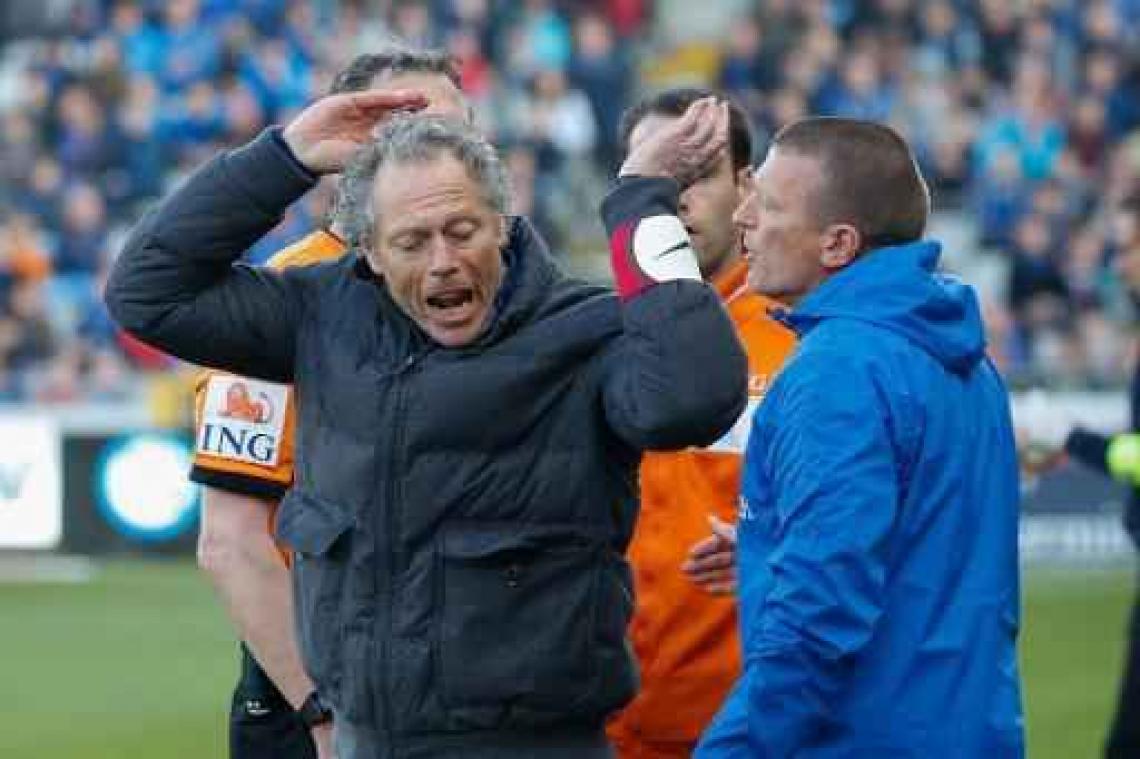 Jupiler Pro League - Michel Preud'homme wordt niet geschorst, maar moet wel 5.000 euro boete betalen