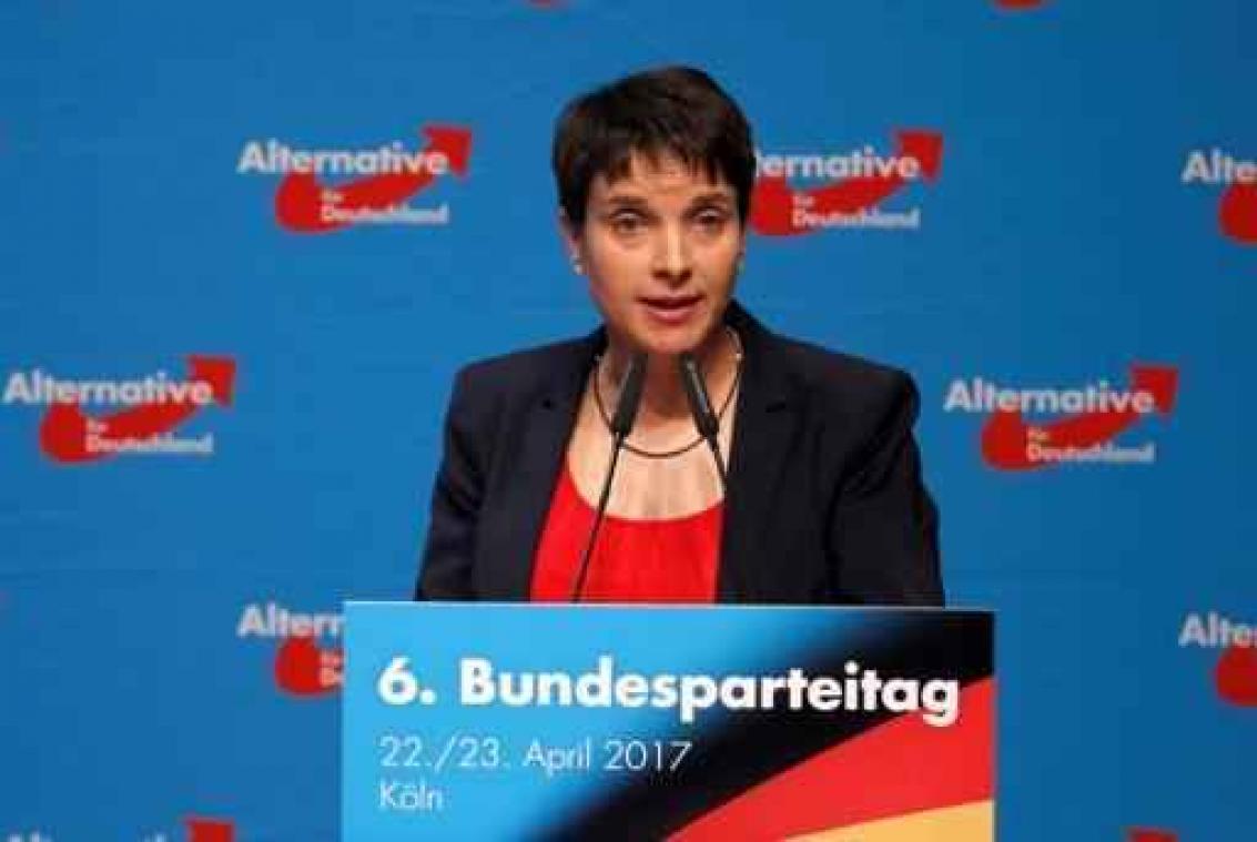 Nederlaag voor Frauke Petry bij partijcongres AfD