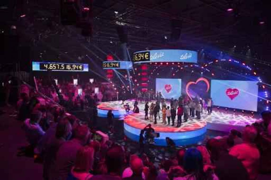 Nieuw recordbedrag opgehaald tijdens 29ste Télévie